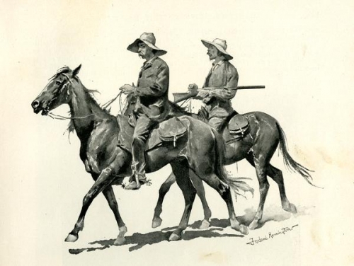 Florida Crackers by Frederick Remington